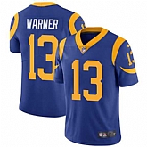 Nike Los Angeles Rams #13 Kurt Warner Royal Blue Alternate NFL Vapor Untouchable Limited Jersey,baseball caps,new era cap wholesale,wholesale hats